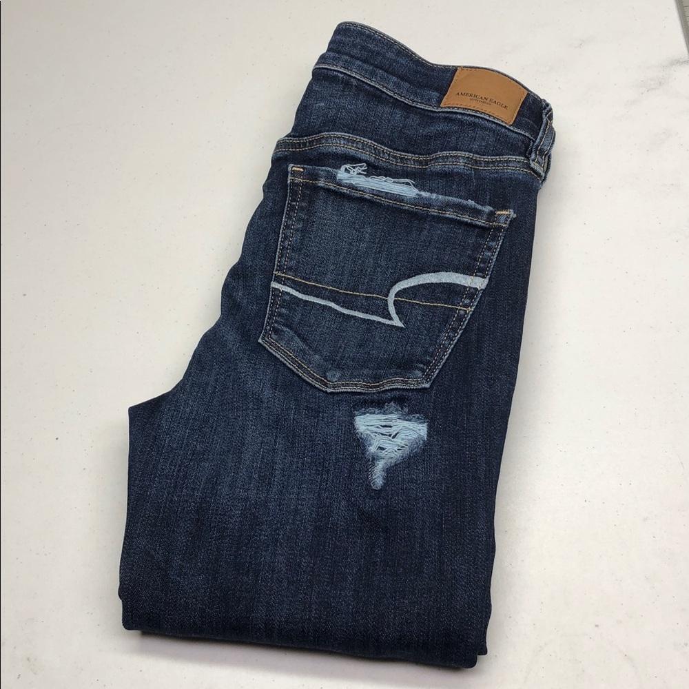 AMERICAN EAGLE HI-RISE JEGGING JEANS 6/28x29 ⭐️